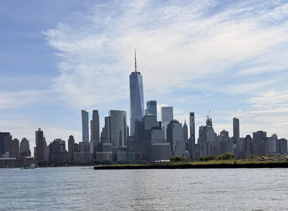 Lower Manhattan skyline from Newport, Jersey City